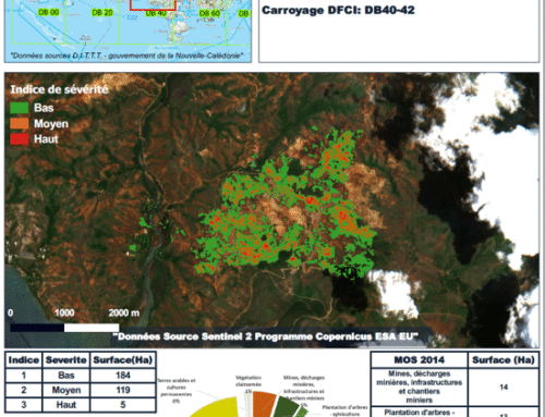 Télédétection /Cartographie des surfaces brûlées